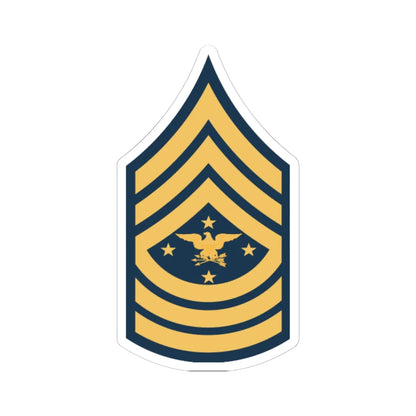 USA SEAC (United States) (Military Rank) STICKER Vinyl Kiss-Cut Decal 6 Inch White - The Sticker Space