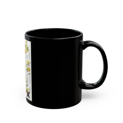 USA - South Central States 2 (1974) (Map) Black Coffee Mug-The Sticker Space