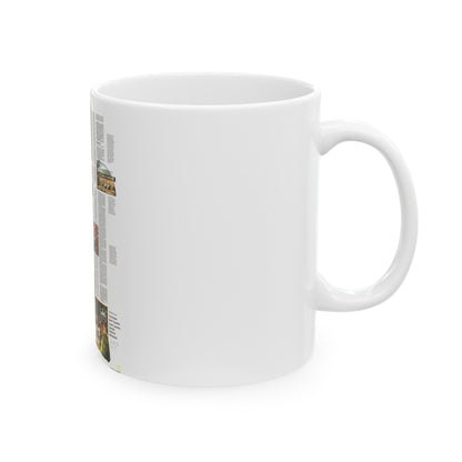 USA - Southeast 2 (1975) (Map) White Coffee Mug-The Sticker Space