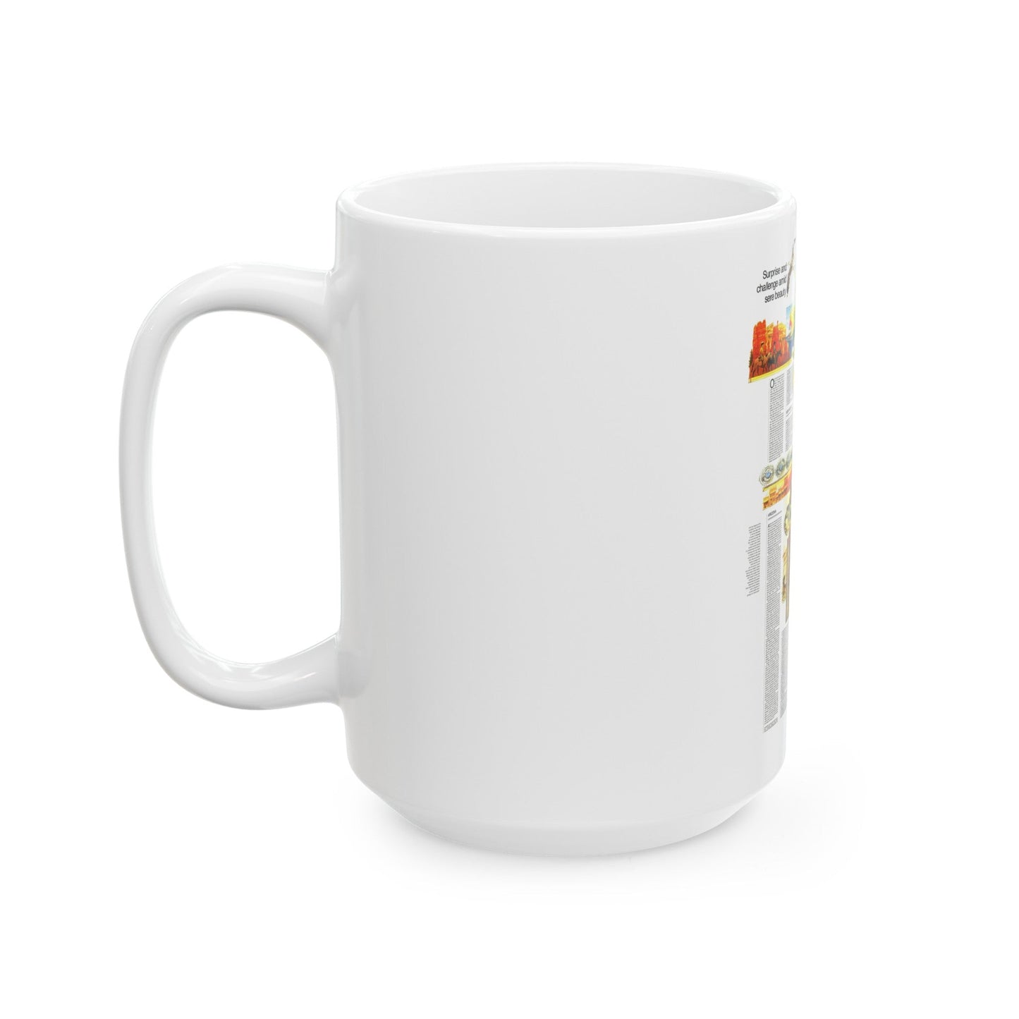 USA - Southwest 2 (1977) (Map) White Coffee Mug-The Sticker Space