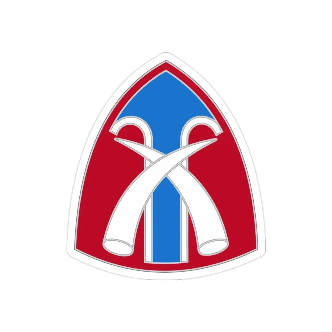 USA Support Thailand 2 (U.S. Army) REVERSE PRINT Transparent Die-Cut STICKER 2 Inch Die-Cut Transparent - The Sticker Space