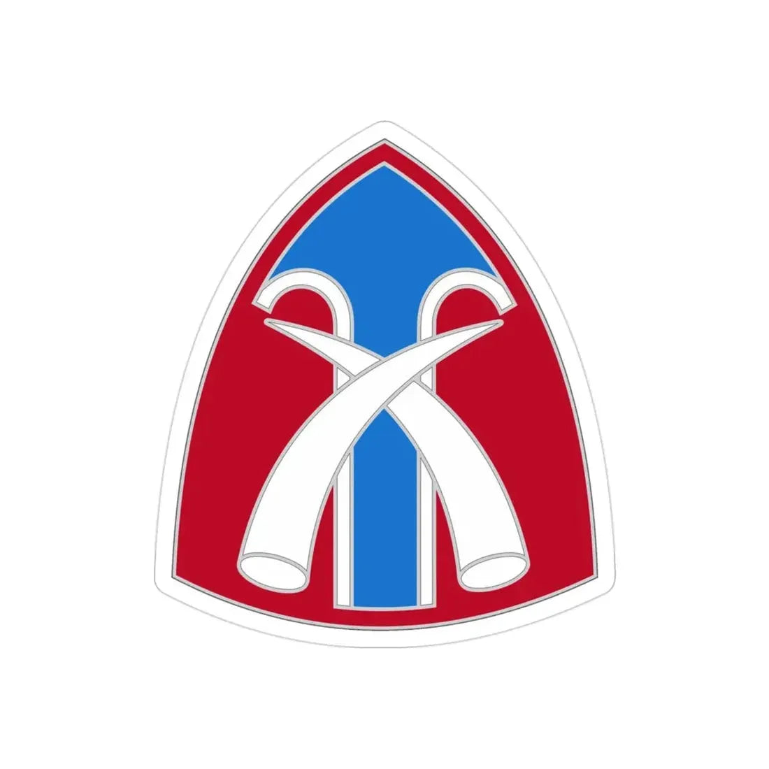 USA Support Thailand 2 (U.S. Army) REVERSE PRINT Transparent Die-Cut STICKER 3 Inch Die-Cut Transparent - The Sticker Space