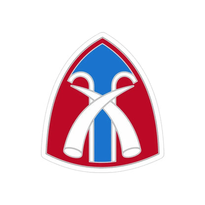 USA Support Thailand 2 (U.S. Army) REVERSE PRINT Transparent Die-Cut STICKER 3 Inch Die-Cut Transparent - The Sticker Space