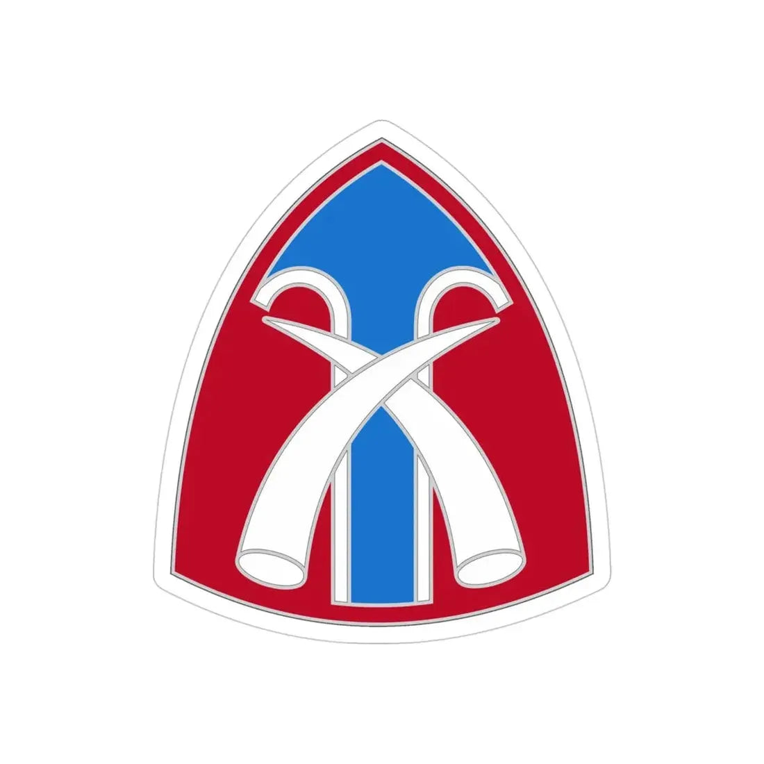 USA Support Thailand 2 (U.S. Army) REVERSE PRINT Transparent Die-Cut STICKER 4 Inch Die-Cut Transparent - The Sticker Space