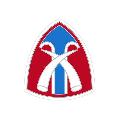 USA Support Thailand 2 (U.S. Army) REVERSE PRINT Transparent Die-Cut STICKER 5 Inch Die-Cut Transparent - The Sticker Space