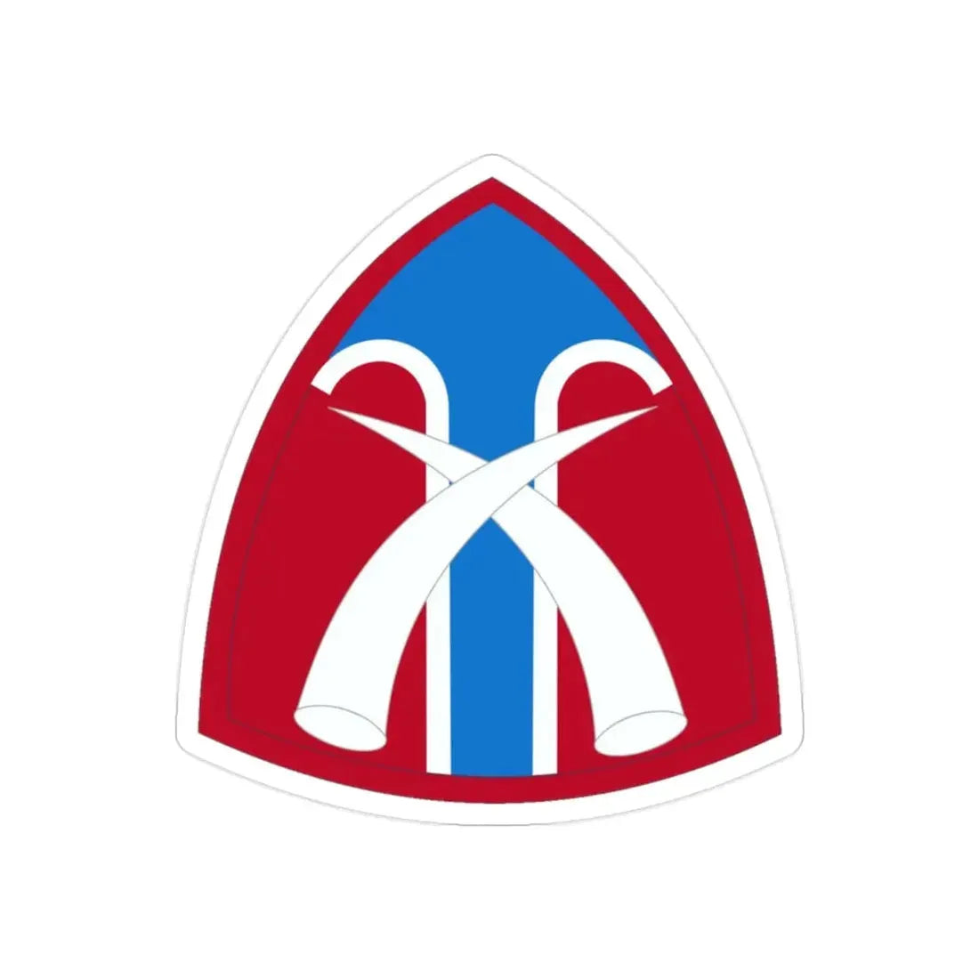 USA Support Thailand (U.S. Army) REVERSE PRINT Transparent Die-Cut STICKER 2 Inch Die-Cut Transparent - The Sticker Space