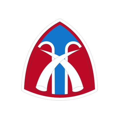 USA Support Thailand (U.S. Army) REVERSE PRINT Transparent Die-Cut STICKER 2 Inch Die-Cut Transparent - The Sticker Space