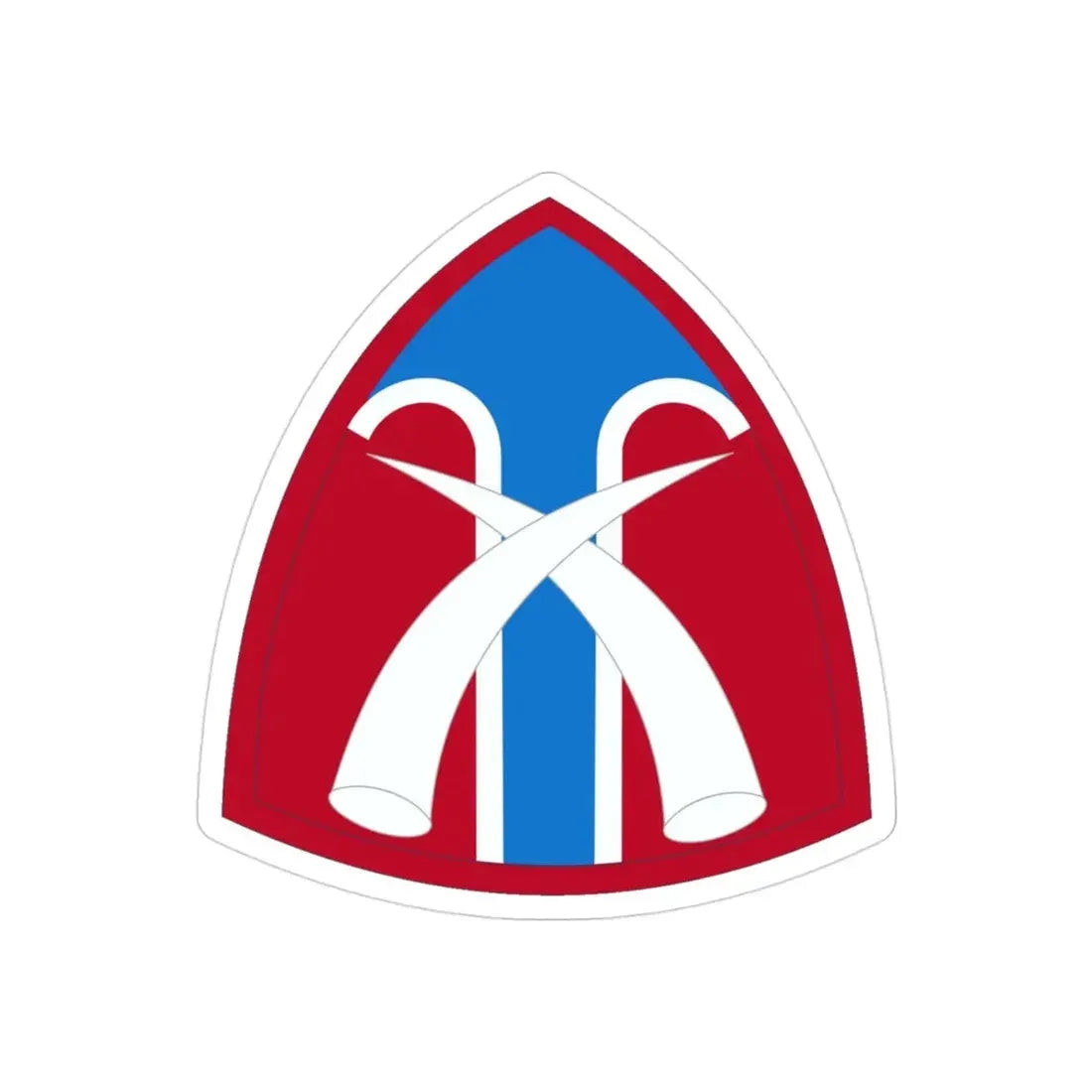 USA Support Thailand (U.S. Army) REVERSE PRINT Transparent Die-Cut STICKER 3 Inch Die-Cut Transparent - The Sticker Space