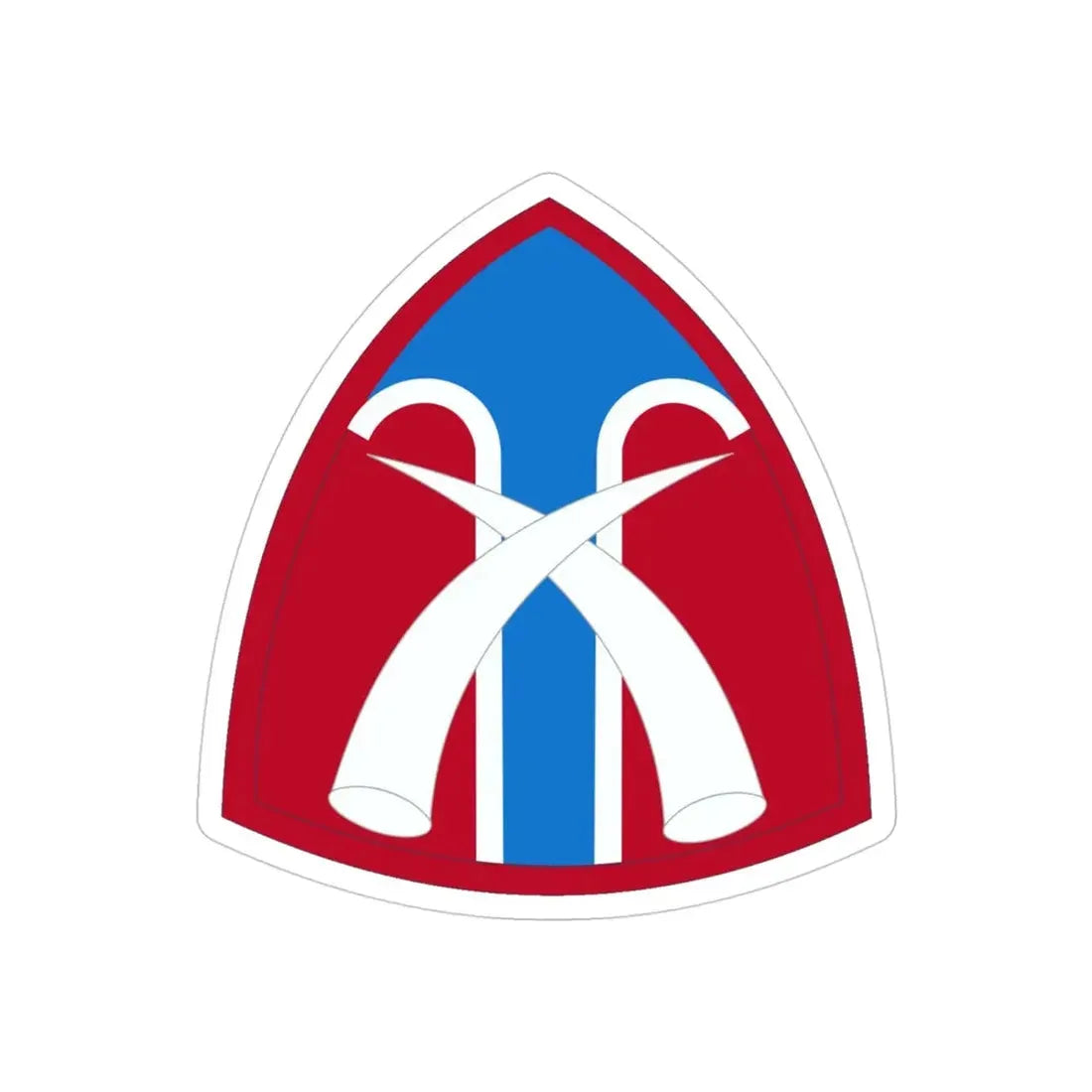 USA Support Thailand (U.S. Army) REVERSE PRINT Transparent Die-Cut STICKER 4 Inch Die-Cut Transparent - The Sticker Space