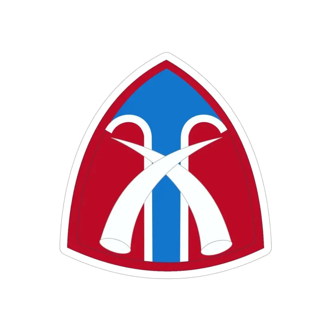 USA Support Thailand (U.S. Army) REVERSE PRINT Transparent Die-Cut STICKER 5 Inch Die-Cut Transparent - The Sticker Space