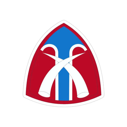 USA Support Thailand (U.S. Army) REVERSE PRINT Transparent Die-Cut STICKER 5 Inch Die-Cut Transparent - The Sticker Space