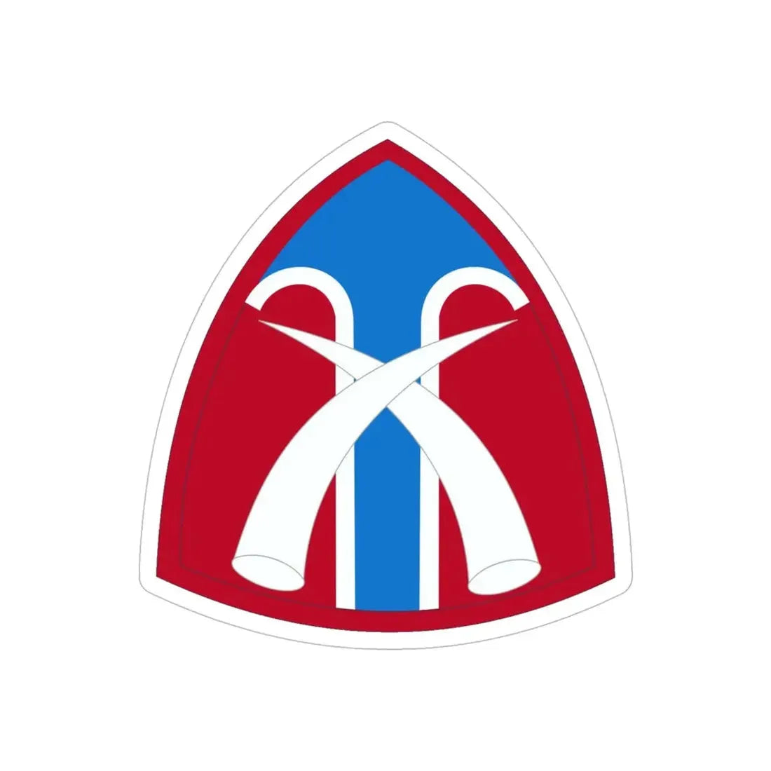 USA Support Thailand (U.S. Army) REVERSE PRINT Transparent Die-Cut STICKER 6 Inch Die-Cut Transparent - The Sticker Space