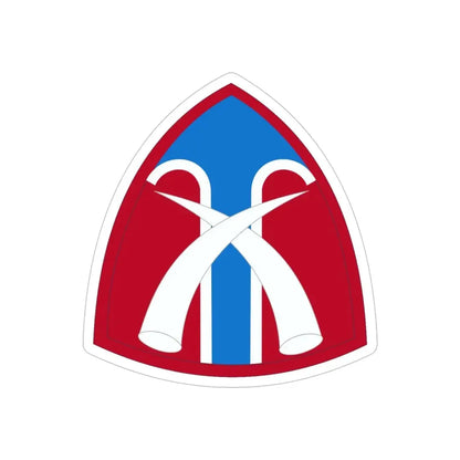 USA Support Thailand (U.S. Army) REVERSE PRINT Transparent Die-Cut STICKER 6 Inch Die-Cut Transparent - The Sticker Space