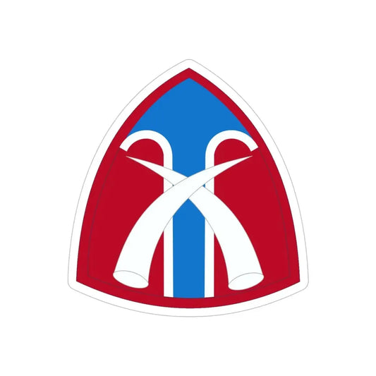 USA Support Thailand (U.S. Army) REVERSE PRINT Transparent Die-Cut STICKER 6 Inch Die-Cut Transparent - The Sticker Space