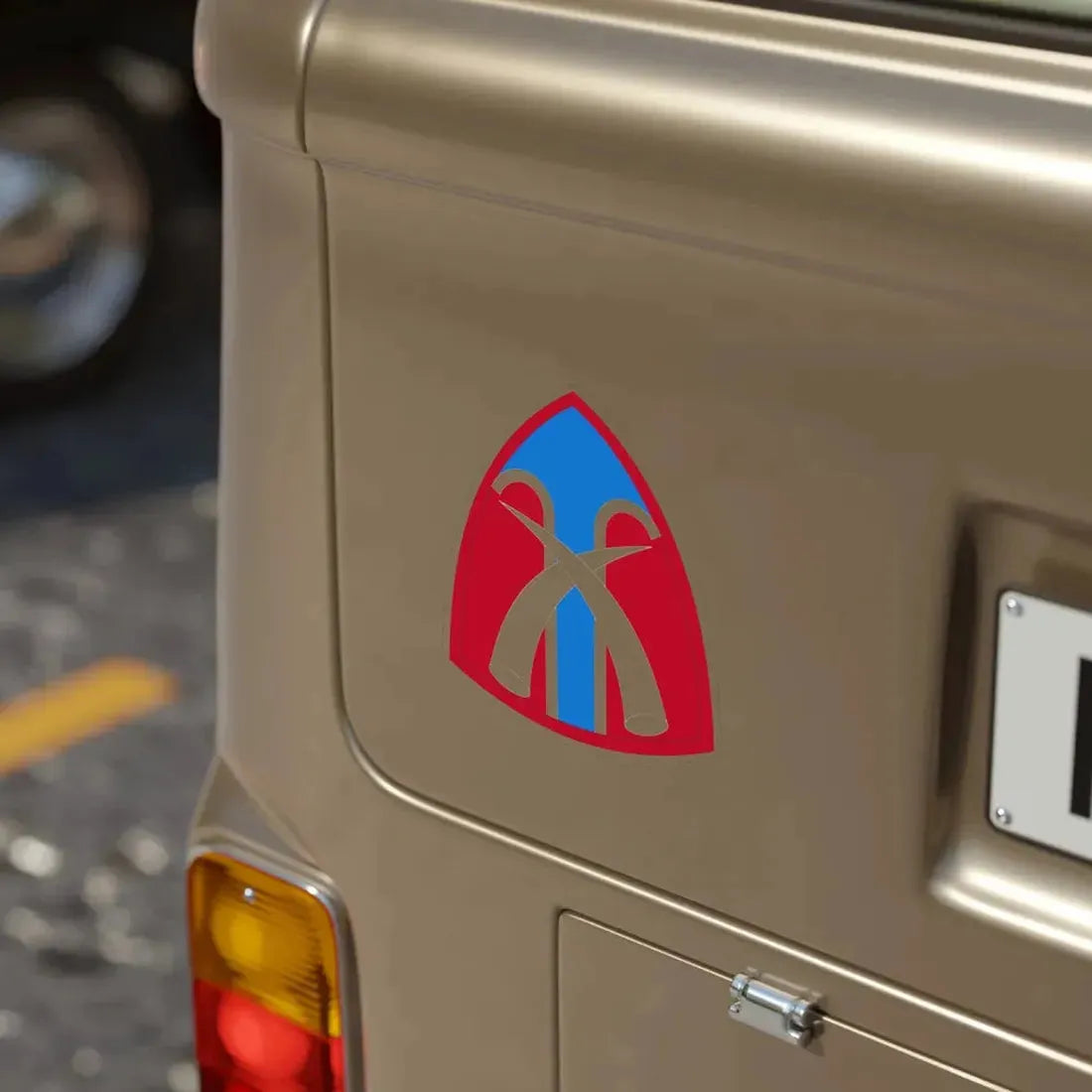 USA Support Thailand (U.S. Army) Transparent STICKER Die-Cut Vinyl Decal - The Sticker Space