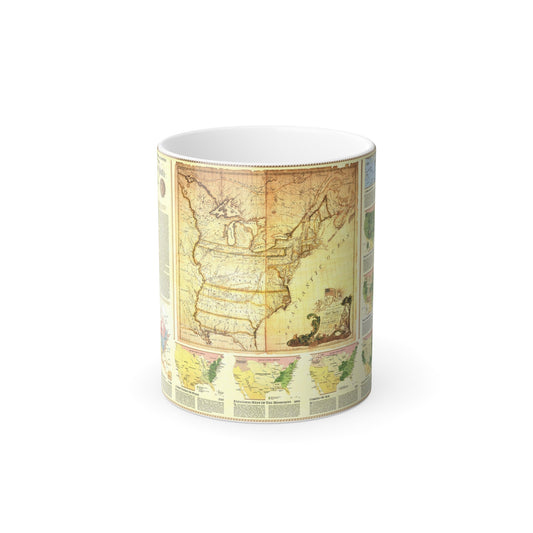 USA - Territorial Growth (1987) (Map) Color Changing Mug 11oz-11oz-The Sticker Space