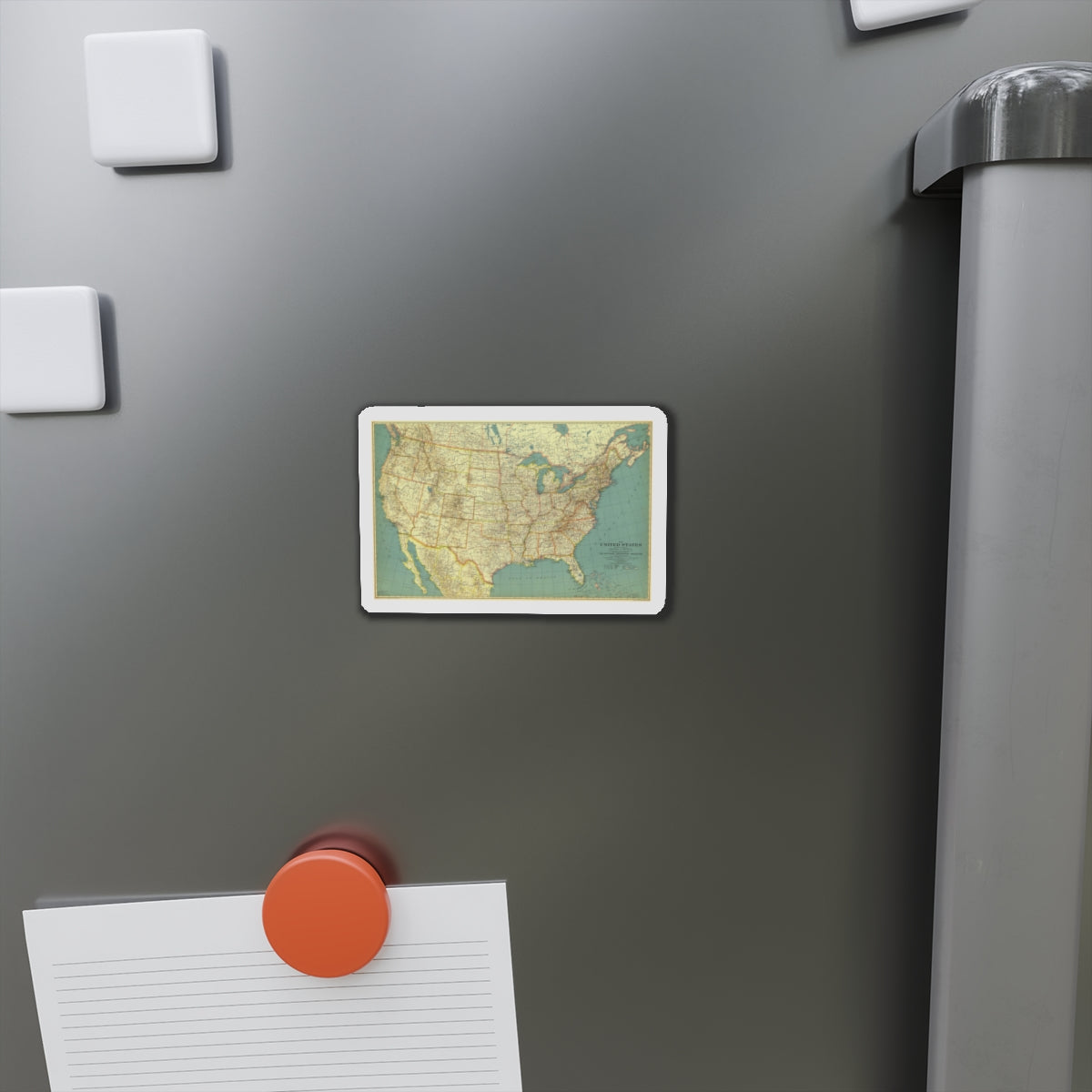 USA - The United States (1933) (Map) Refrigerator Magnet-The Sticker Space