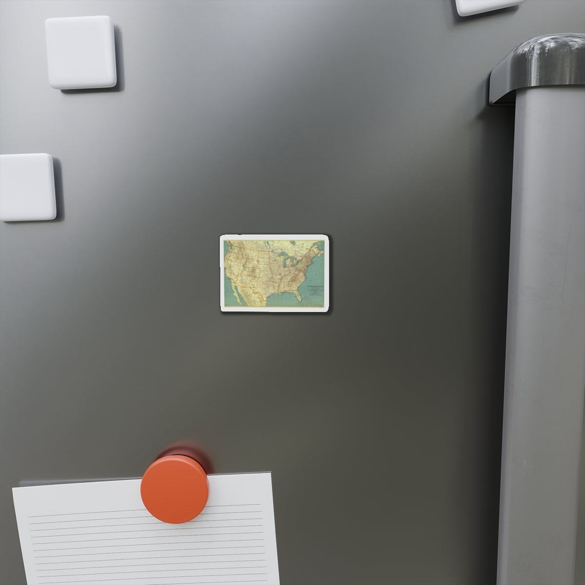 USA - The United States (1933) (Map) Refrigerator Magnet-The Sticker Space