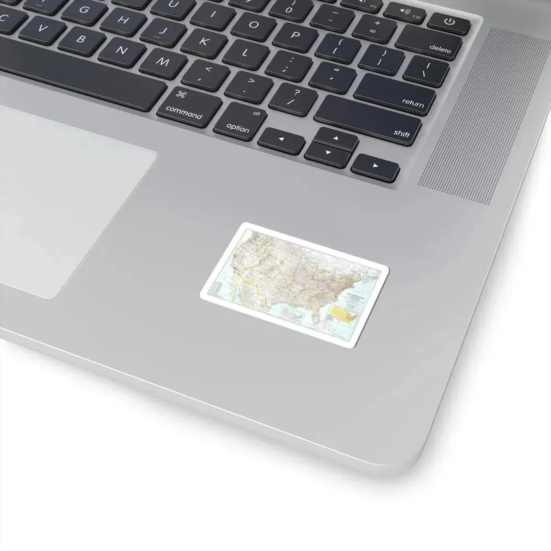 USA - The United States (1940) (Map) STICKER Vinyl Kiss-Cut Decal - The Sticker Space