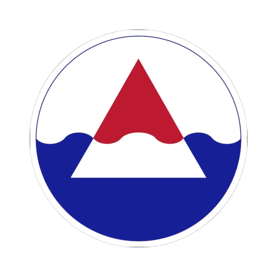 USAE Iceland Defense Force (U.S. Army) STICKER Vinyl Kiss-Cut Decal 4 Inch White - The Sticker Space