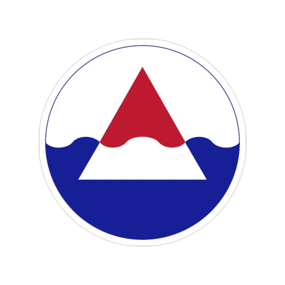 USAE Iceland Defense Force (U.S. Army) Transparent STICKER Die-Cut Vinyl Decal 2 Inch - The Sticker Space