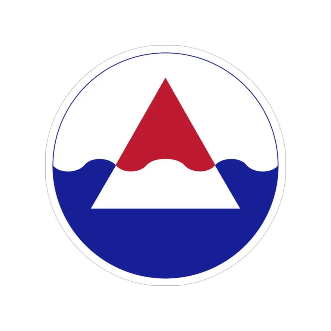 USAE Iceland Defense Force (U.S. Army) Transparent STICKER Die-Cut Vinyl Decal 3 Inch - The Sticker Space