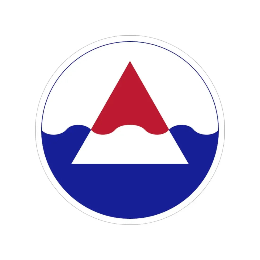 USAE Iceland Defense Force (U.S. Army) Transparent STICKER Die-Cut Vinyl Decal 4 Inch - The Sticker Space