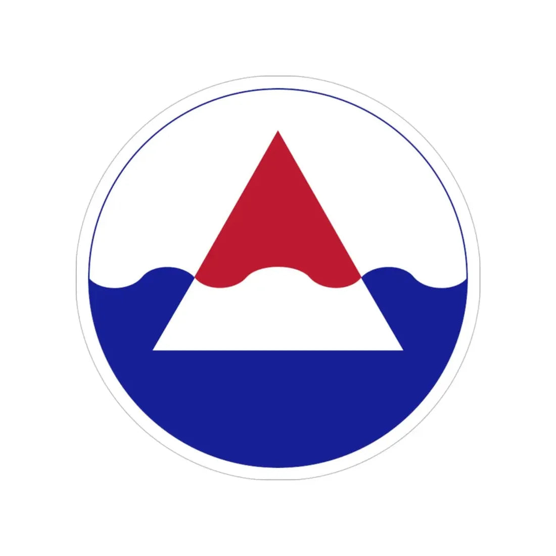 USAE Iceland Defense Force (U.S. Army) Transparent STICKER Die-Cut Vinyl Decal 4 Inch - The Sticker Space