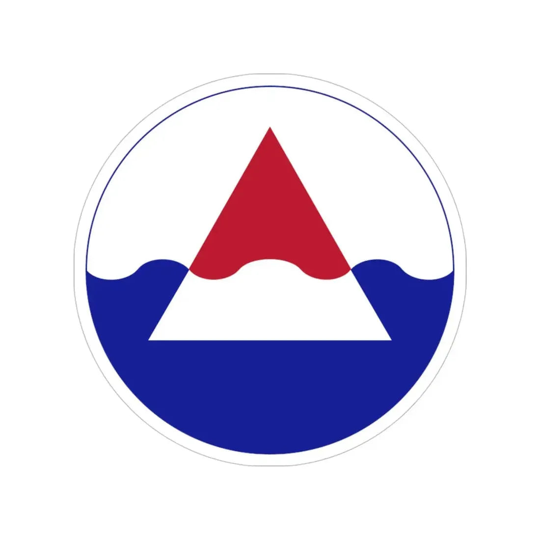 USAE Iceland Defense Force (U.S. Army) Transparent STICKER Die-Cut Vinyl Decal 5 Inch - The Sticker Space