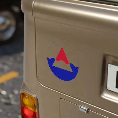 USAE Iceland Defense Force (U.S. Army) Transparent STICKER Die-Cut Vinyl Decal - The Sticker Space