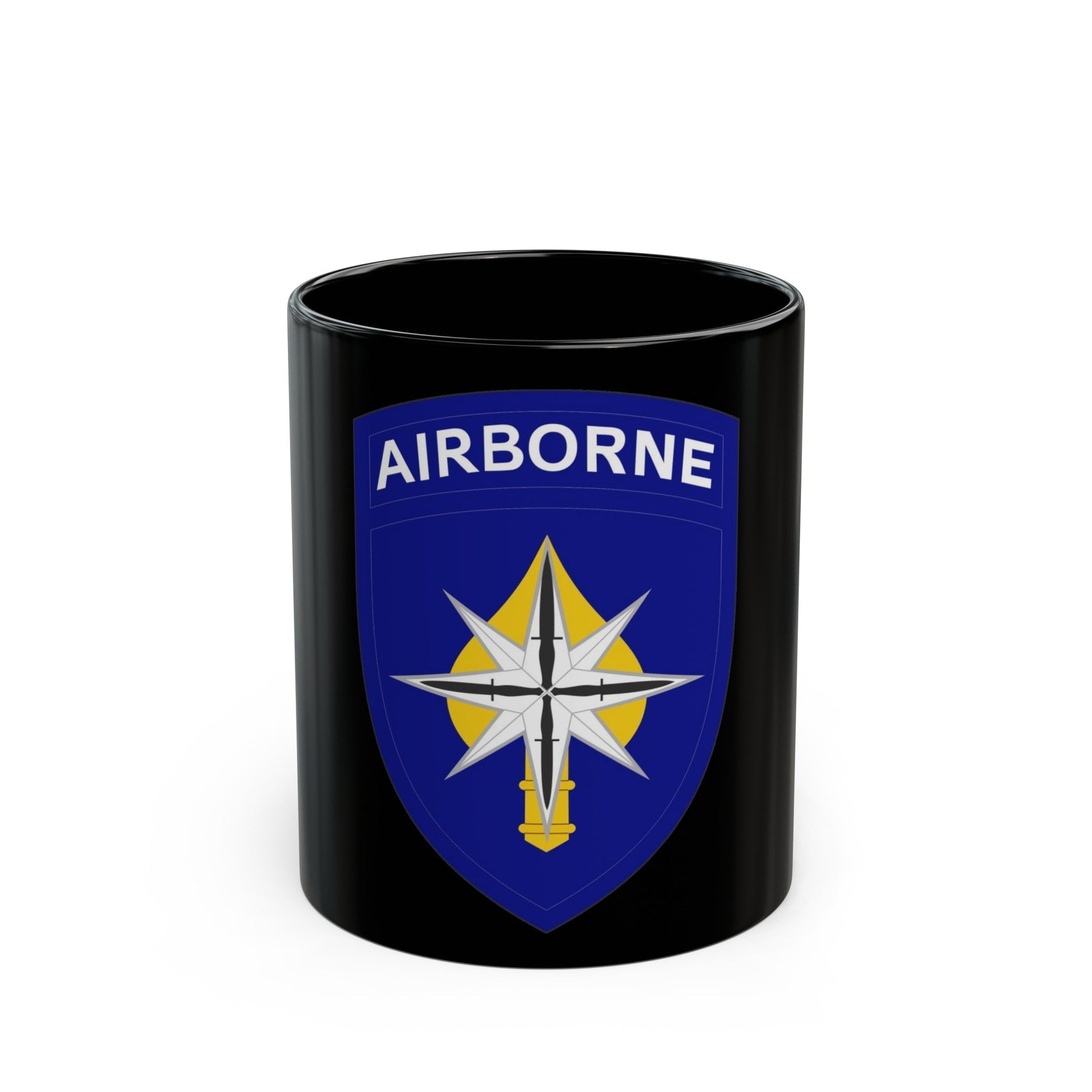 USAE Special Operations Command North (U.S. Army) Black Coffee Mug-11oz-The Sticker Space