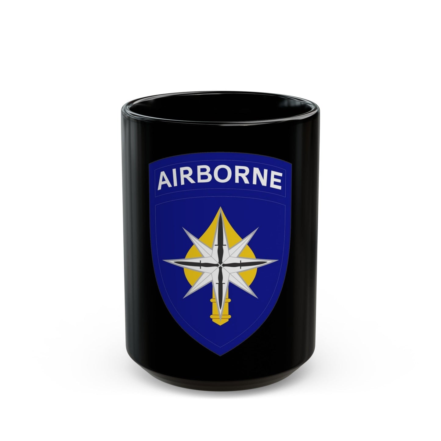 USAE Special Operations Command North (U.S. Army) Black Coffee Mug-15oz-The Sticker Space