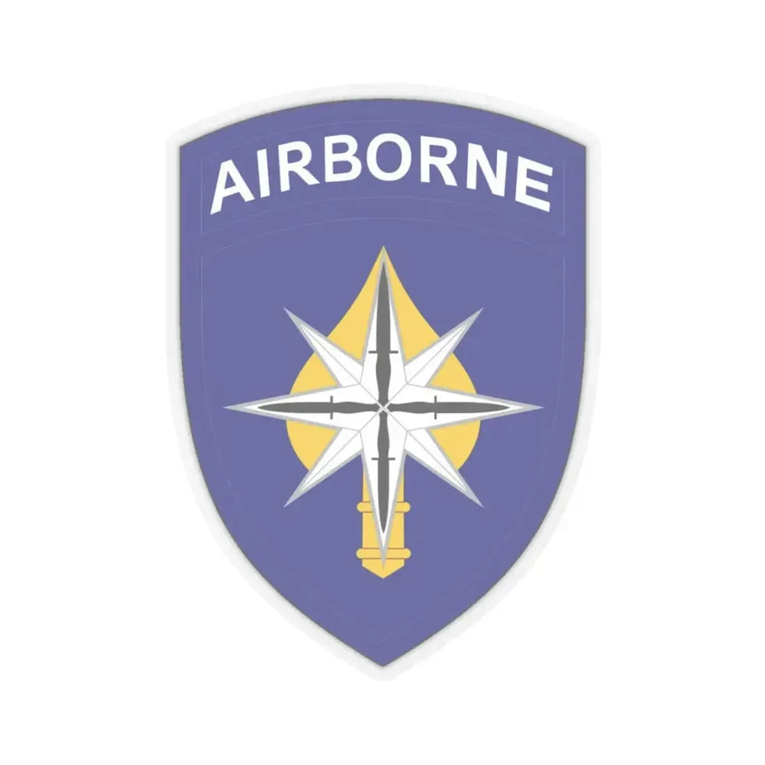 USAE Special Operations Command North (U.S. Army) STICKER Vinyl Kiss-Cut Decal 3 Inch Transparent - The Sticker Space