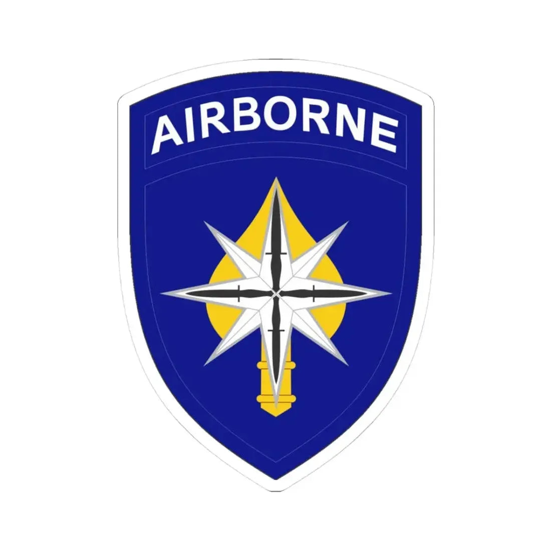 USAE Special Operations Command North (U.S. Army) STICKER Vinyl Kiss-Cut Decal 3 Inch White - The Sticker Space