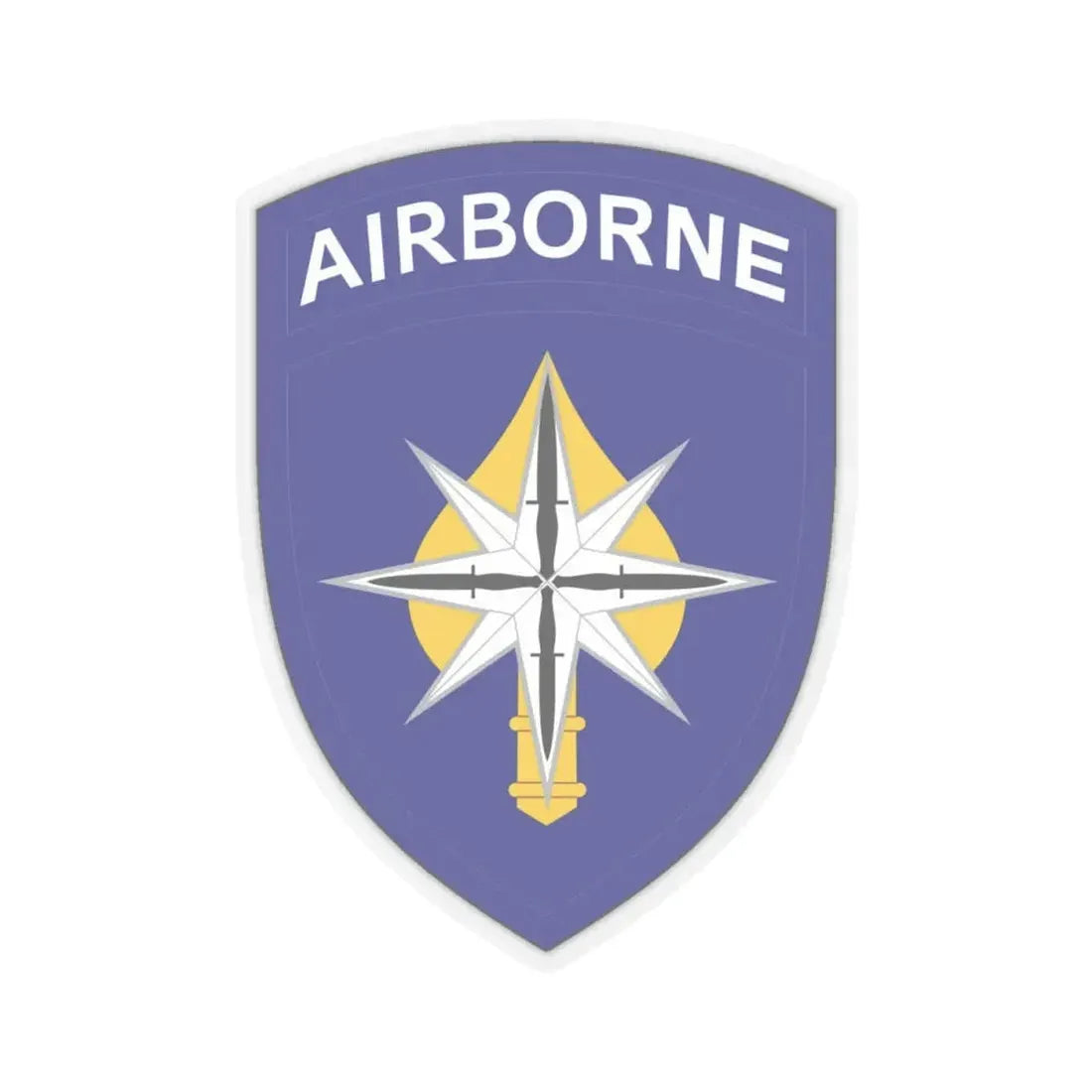 USAE Special Operations Command North (U.S. Army) STICKER Vinyl Kiss-Cut Decal 4 Inch Transparent - The Sticker Space