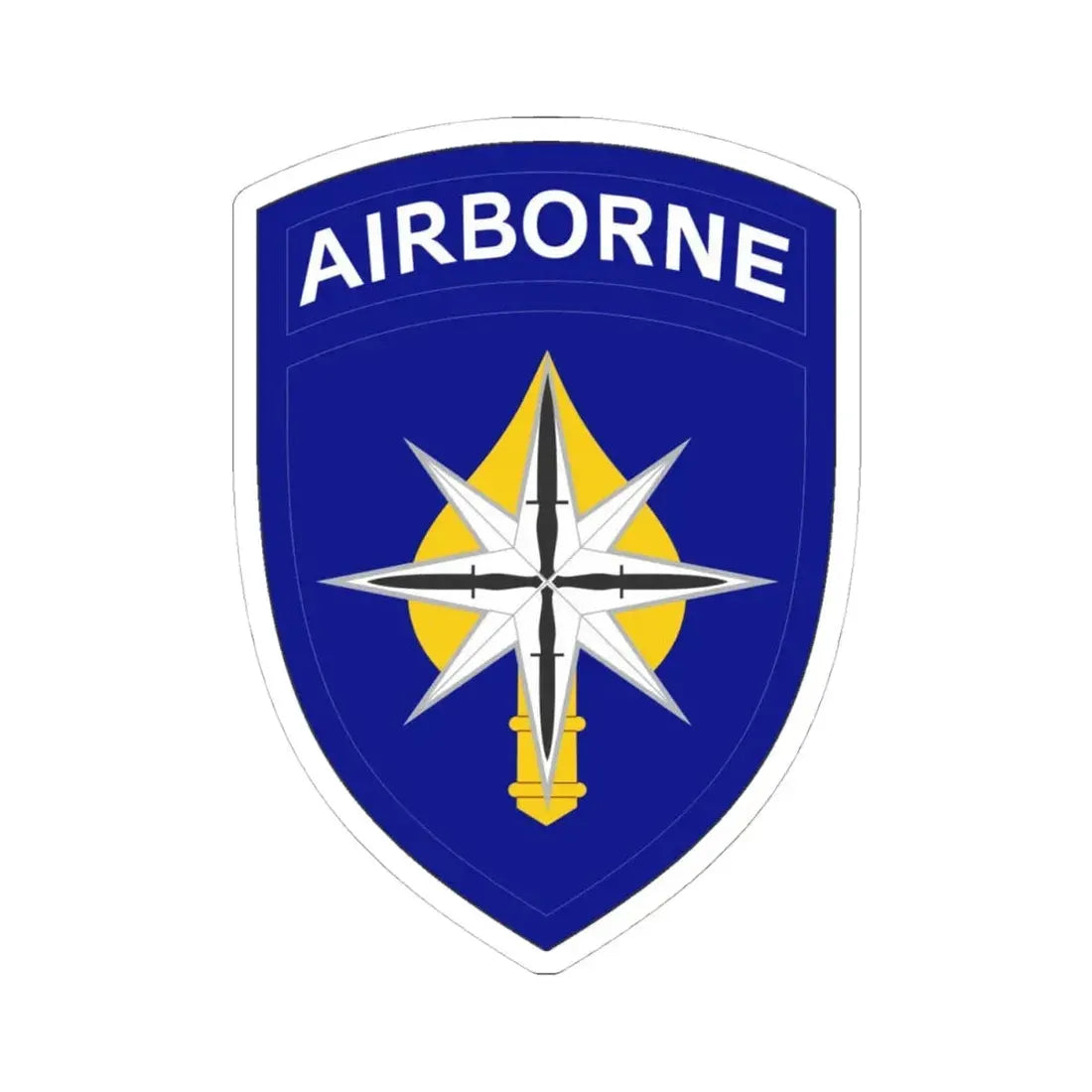 USAE Special Operations Command North (U.S. Army) STICKER Vinyl Kiss-Cut Decal 4 Inch White - The Sticker Space