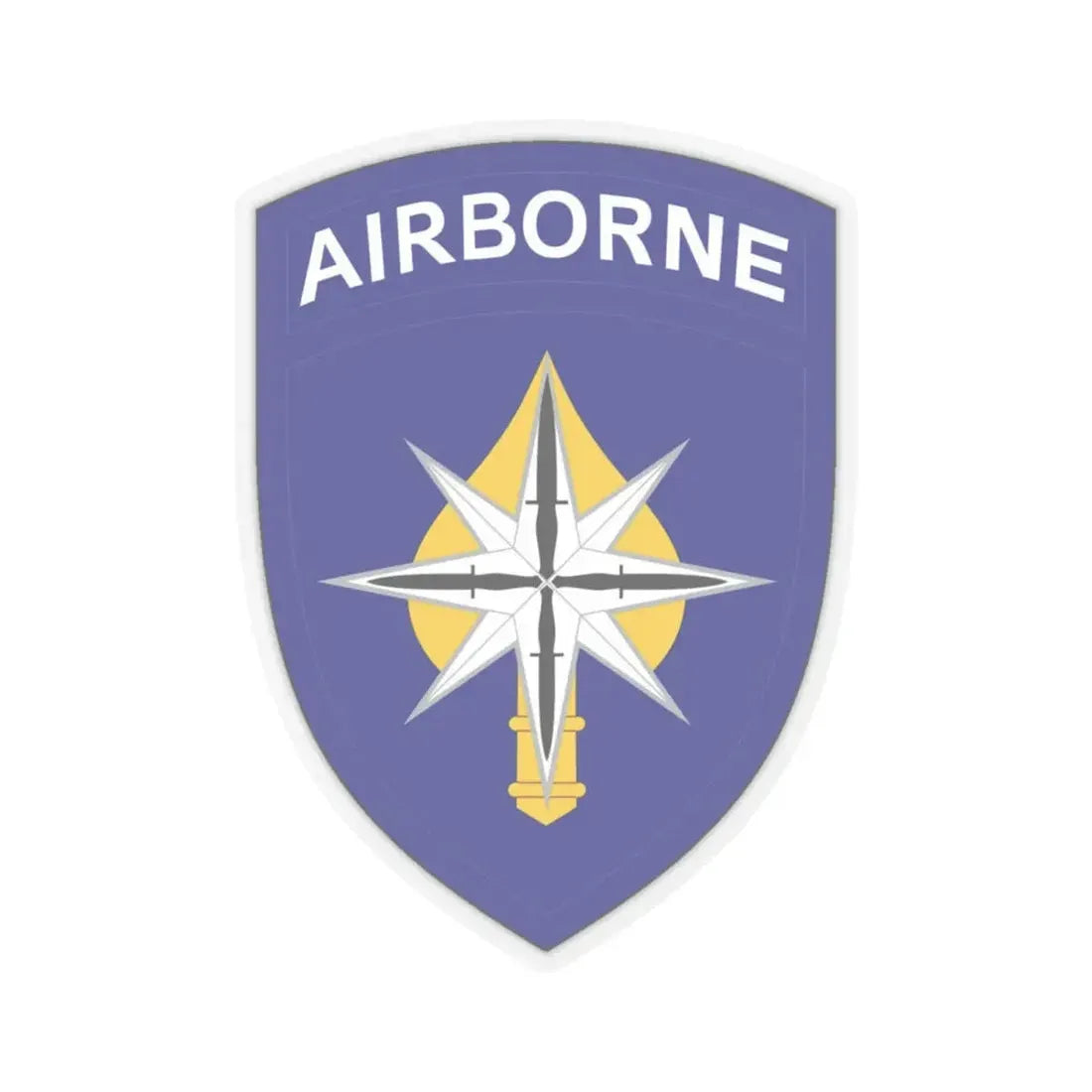 USAE Special Operations Command North (U.S. Army) STICKER Vinyl Kiss-Cut Decal 6 Inch Transparent - The Sticker Space