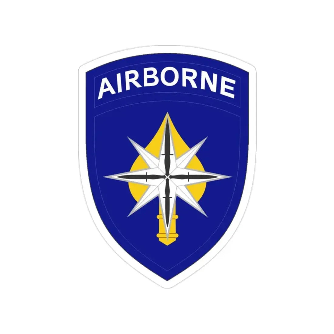 USAE Special Operations Command North (U.S. Army) Transparent STICKER Die-Cut Vinyl Decal 2 Inch - The Sticker Space