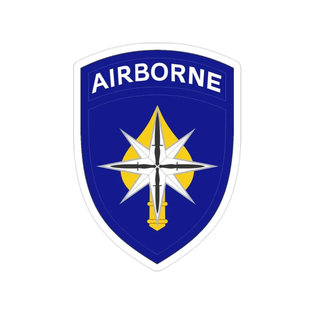 USAE Special Operations Command North (U.S. Army) Transparent STICKER Die-Cut Vinyl Decal 2 Inch - The Sticker Space