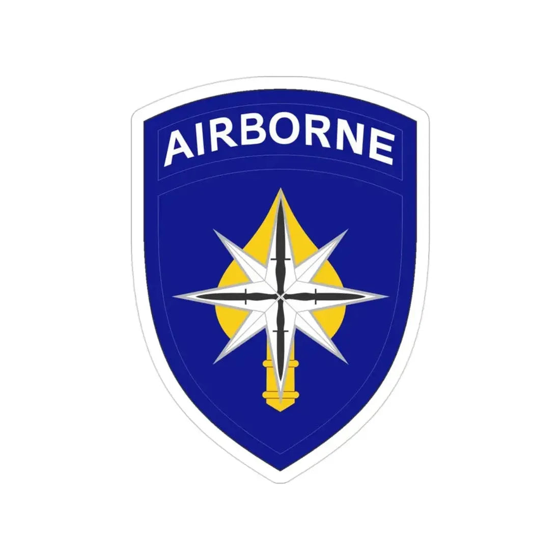 USAE Special Operations Command North (U.S. Army) Transparent STICKER Die-Cut Vinyl Decal 3 Inch - The Sticker Space