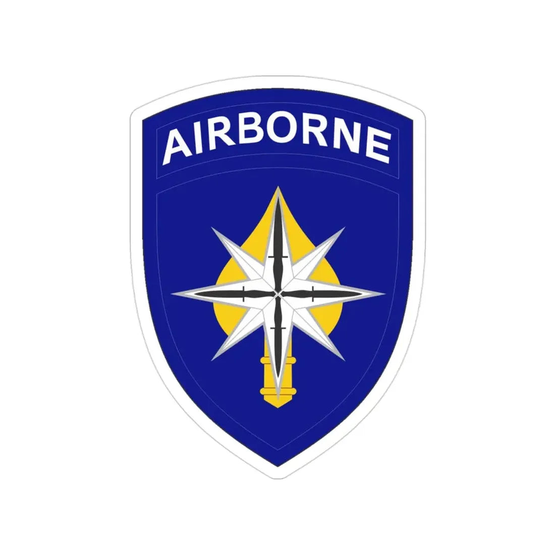 USAE Special Operations Command North (U.S. Army) Transparent STICKER Die-Cut Vinyl Decal 3 Inch - The Sticker Space