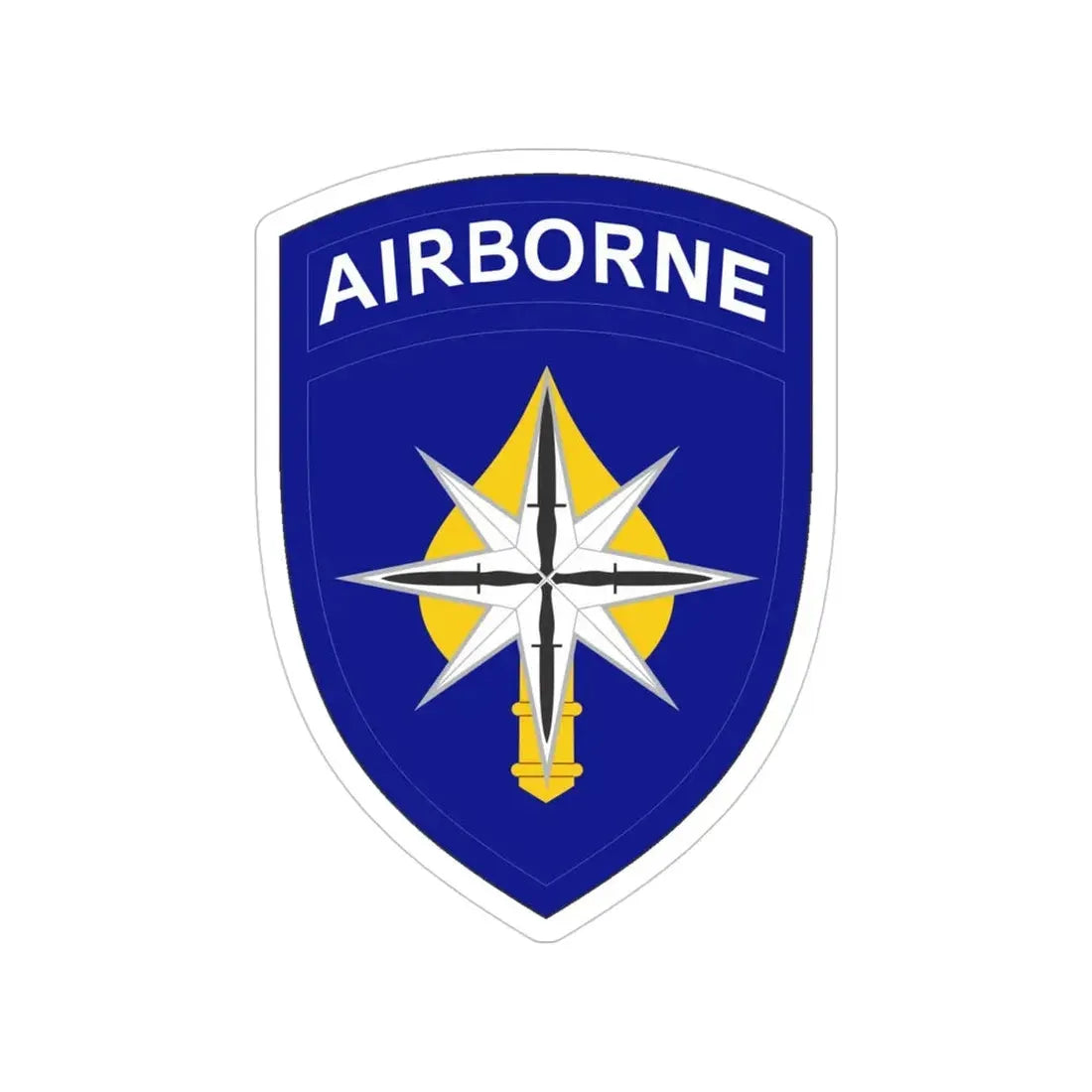 USAE Special Operations Command North (U.S. Army) Transparent STICKER Die-Cut Vinyl Decal 4 Inch - The Sticker Space