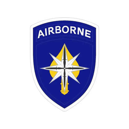 USAE Special Operations Command North (U.S. Army) Transparent STICKER Die-Cut Vinyl Decal 4 Inch - The Sticker Space