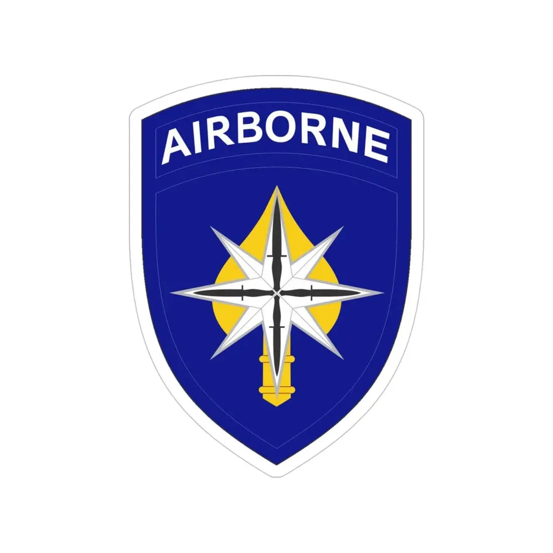 USAE Special Operations Command North (U.S. Army) Transparent STICKER Die-Cut Vinyl Decal 4 Inch - The Sticker Space