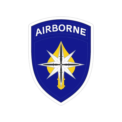 USAE Special Operations Command North (U.S. Army) Transparent STICKER Die-Cut Vinyl Decal 4 Inch - The Sticker Space