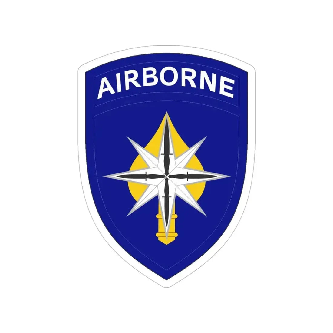 USAE Special Operations Command North (U.S. Army) Transparent STICKER Die-Cut Vinyl Decal 5 Inch - The Sticker Space