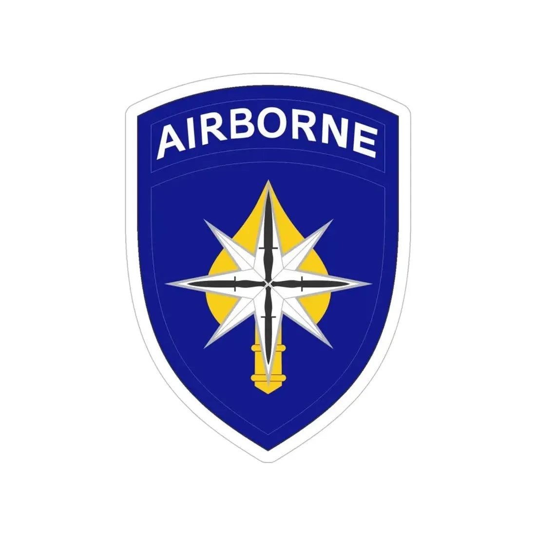 USAE Special Operations Command North (U.S. Army) Transparent STICKER Die-Cut Vinyl Decal 6 Inch - The Sticker Space