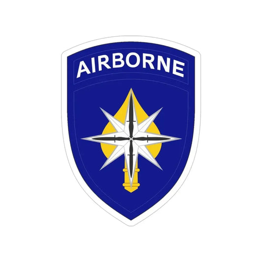 USAE Special Operations Command North (U.S. Army) Transparent STICKER Die-Cut Vinyl Decal 6 Inch - The Sticker Space