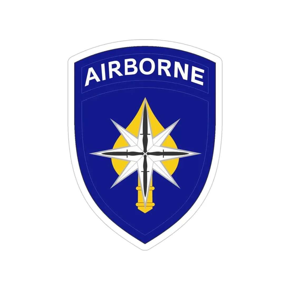 USAE Special Operations Command North (U.S. Army) Transparent STICKER Die-Cut Vinyl Decal 6 Inch - The Sticker Space