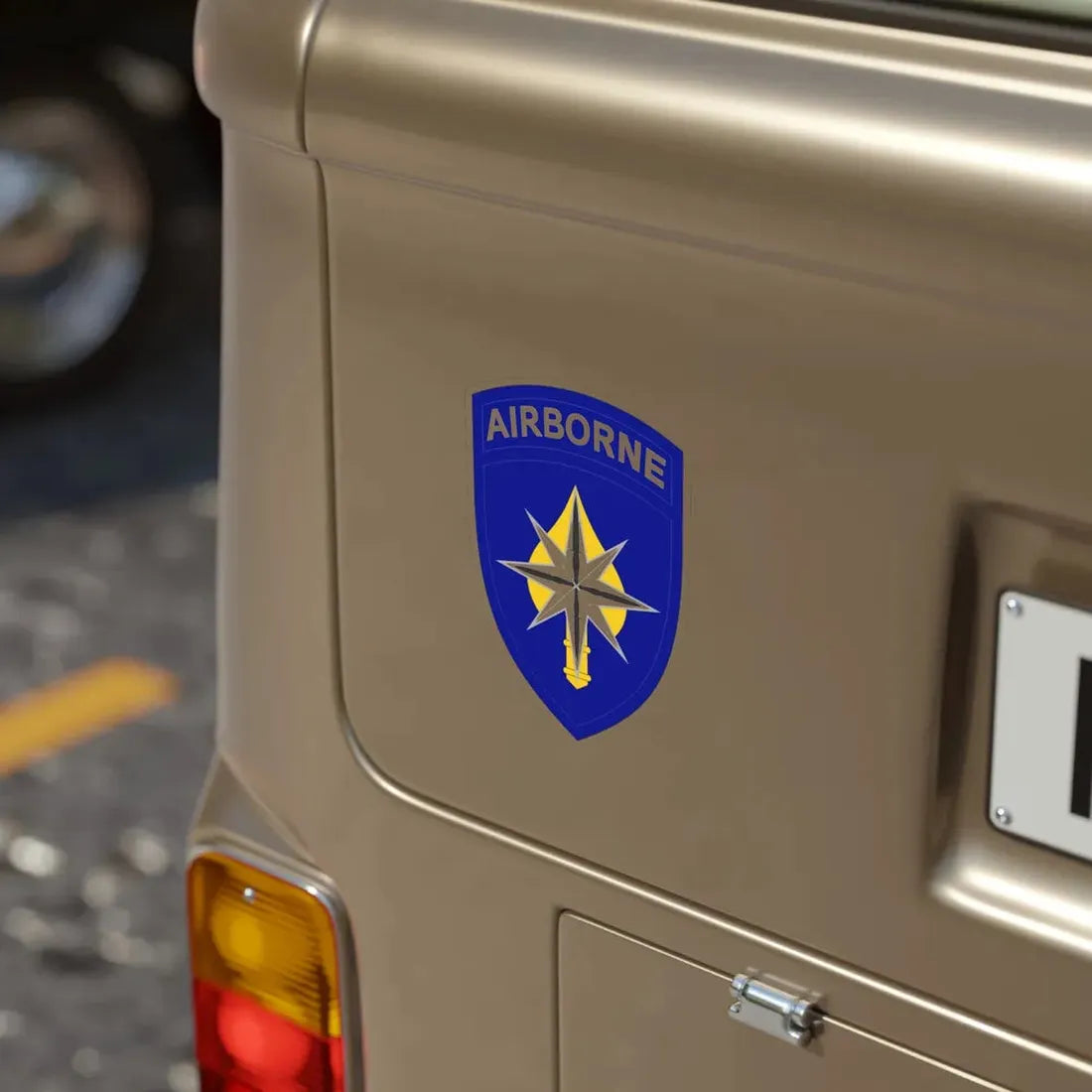 USAE Special Operations Command North (U.S. Army) Transparent STICKER Die-Cut Vinyl Decal - The Sticker Space